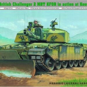 Challenger 2 KFOR in action at Kosovo [Trumpeter]