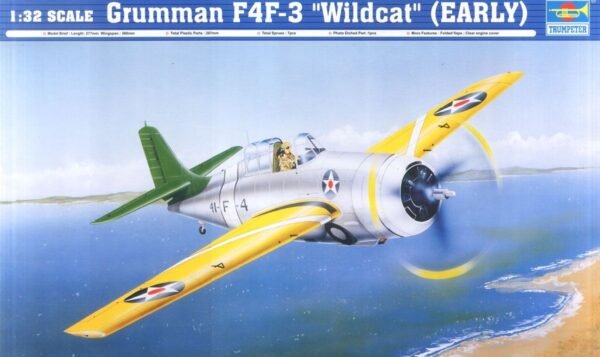 Grumman F4F-3 Wildcat Early [Trumpeter]