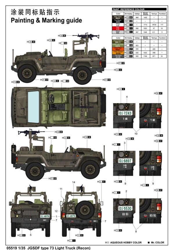 JGSDF Type 73 Light Truck [Trumpeter]