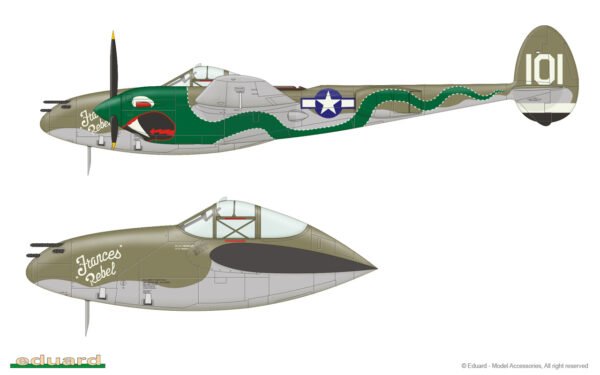 P-38F/G/H Early Lightnings - Limited Edition [Eduard]