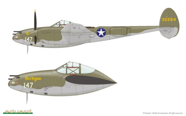 P-38F/G/H Early Lightnings - Limited Edition [Eduard]