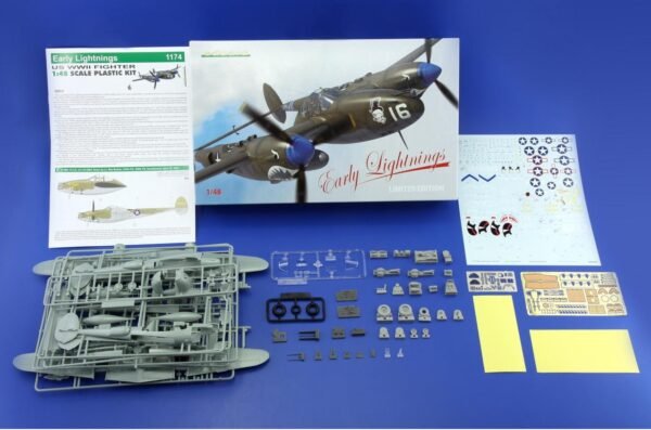 P-38F/G/H Early Lightnings - Limited Edition [Eduard]