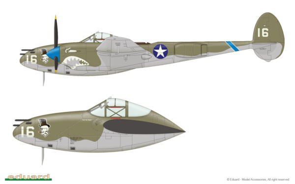 P-38F/G/H Early Lightnings - Limited Edition [Eduard]
