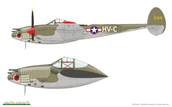 P-38F/G/H Early Lightnings - Limited Edition [Eduard]