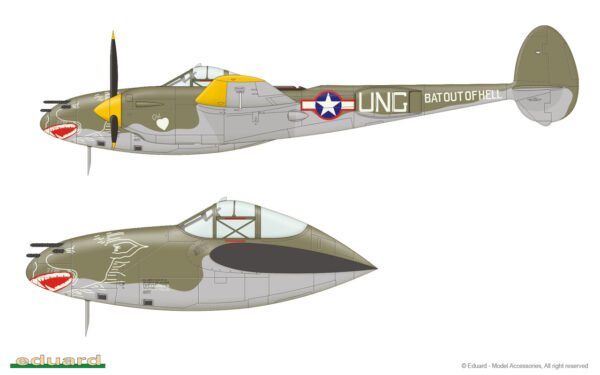 P-38F/G/H Early Lightnings - Limited Edition [Eduard]