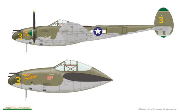P-38F/G/H Early Lightnings - Limited Edition [Eduard]