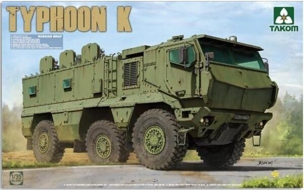 MRAP KAMAZ-63968 Typhoon K (with Cab & Cabin Interior) [Takom]