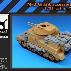 M-3 Grant accessories set [Black Dog]