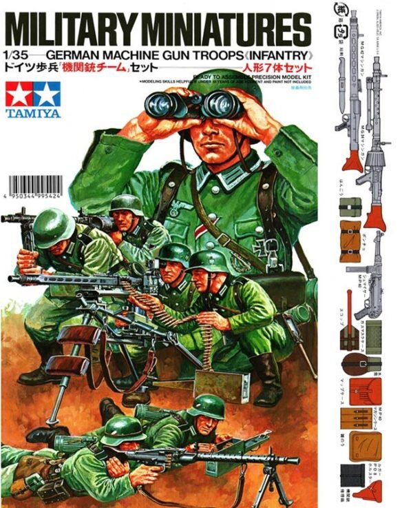 German Machine Gun Troops (Infantry) [Tamiya]