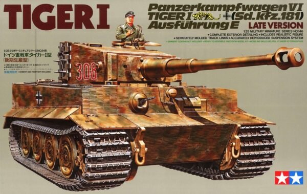 Pz.Kpfw.VI Ausf.E Sd.Kfz.181 Tiger I Late Version [Tamiya]