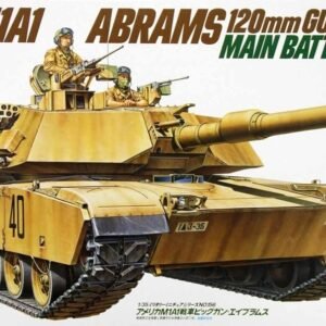 U.S. M1A1 Abrams 120mm Gun Main Battle Tank [Tamiya]