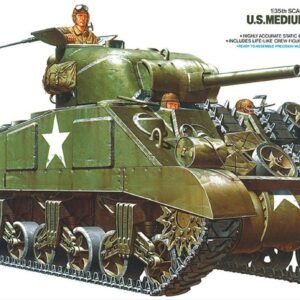 U.S. Medium Tank M4 Sherman Early Production [Tamiya]