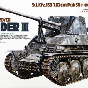 German Tank Destroyer Marder III Sd.Kfz.139 7.62cm Pak36(r) auf Gw.38(t) [Tamiya]