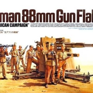 German 88mm Gun Flak 36 North African Campaign [Tamiya]