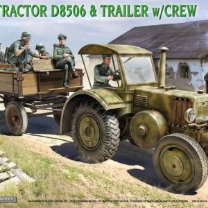 German Tractor D8506 and Trailer w/Crew [MiniArt]