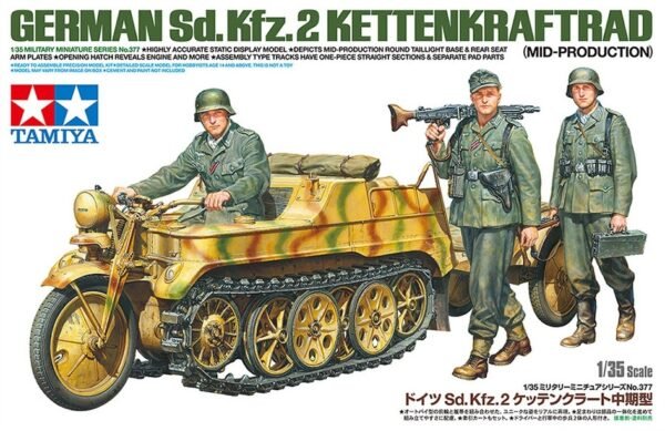 Sd.Kfz.2 Kettenkraftrad (Mid-production) [Tamiya]