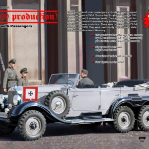 G4 (1939 production) German Car with Passengers [ICM]