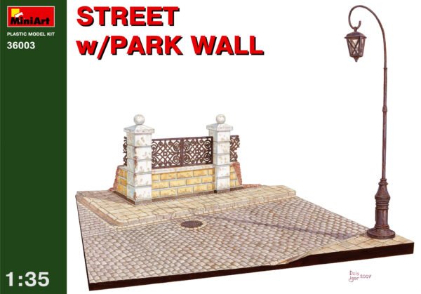 Street w/ Park Wall [MiniArt]