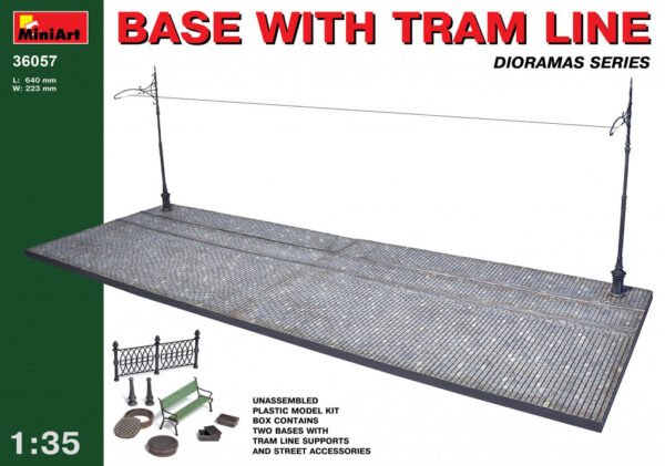 Base with tram line [MiniArt]