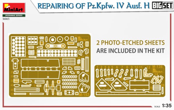 Repairing of Pz.Kpfw. IV Ausf. H [MiniArt]