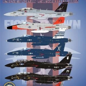Test/Eval/Adversary Centennial Celebrations F-14A, F-14D, F/A-18A, F/A-18C, F/A-18F [Fightertown Decals]