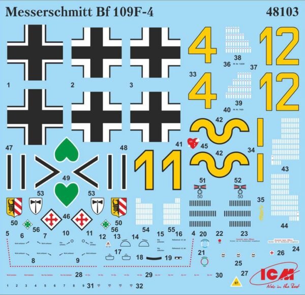 Messerschmitt Bf 109F-4 [ICM]