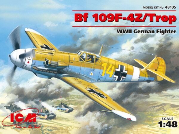 Messerschmitt Bf 109F-4Z/Trop [ICM]