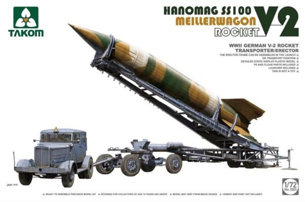 Hanomag SS100, Meillerwagen, Rocket V-2 [Takom]