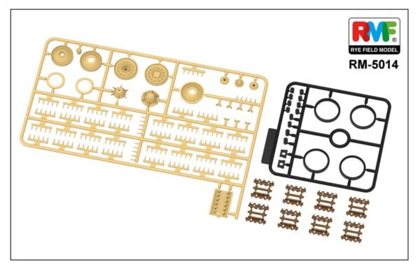 Workable Track Links for Panther Ausf. A/G [Rye Field Model]