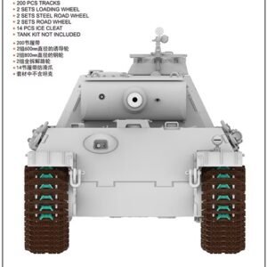 Workable Track Links for Panther Ausf. A/G [Rye Field Model]