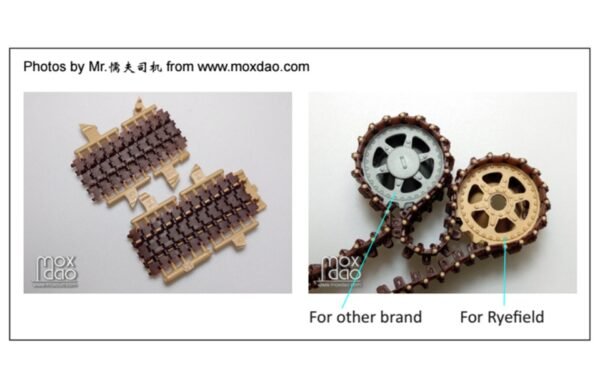 Workable Track Links for Panther Ausf. A/G [Rye Field Model]