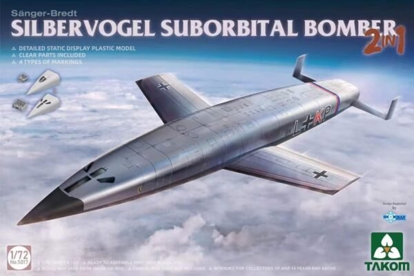 Sänger-Bredt Silbervogel Suborbital Bomber [Takom]