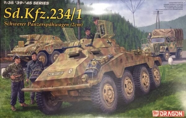 Sd.Kfz. 234/1 Schwerer Panzerspähwagen (2cm) '39-'45 Series [Dragon]
