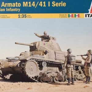 Carro Armato M14/41 I Serie with Italian Infantry [Italeri]