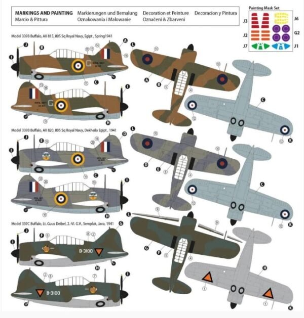 Brewster 339B/C Buffalo [Hobby 2000]