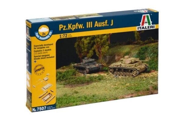 Pz.Kpfw. III Ausf. J Fast Assembly [Italeri]