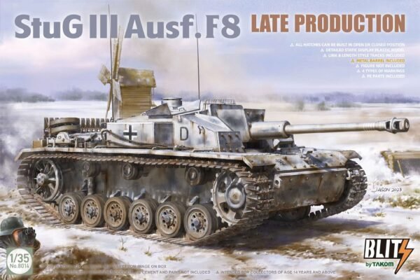 Stug III Ausf.F8 Late Production [Blitz by Takom]