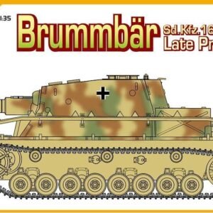 Sd.Kfz.166 Brummbar Late Production + German Grenadiers (East Prussia 1945) [Dragon]