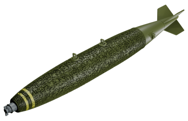 Bomba Mk.82 Snake Eye com proteção térmica (1/48 - 6 un) [SemperFi]